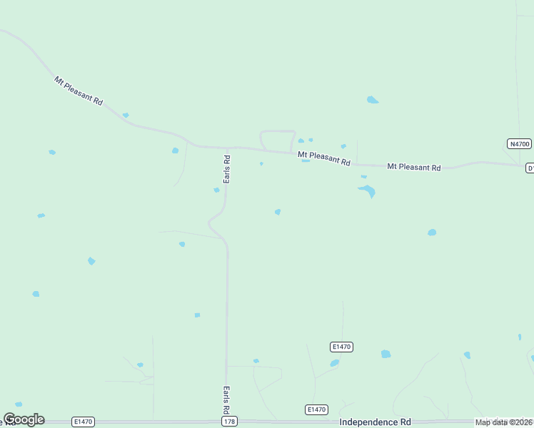 map of restaurants, bars, coffee shops, grocery stores, and more near 43286 Earls Road in Howe