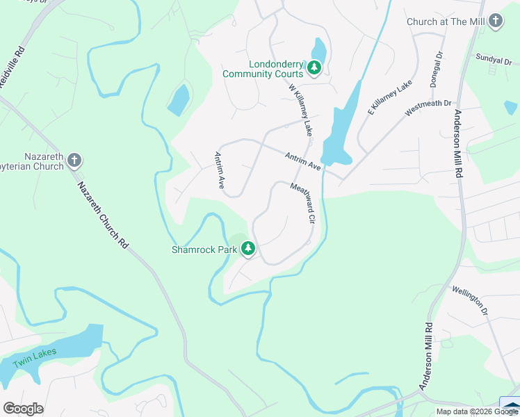 map of restaurants, bars, coffee shops, grocery stores, and more near 352 Meathward Circle in Moore