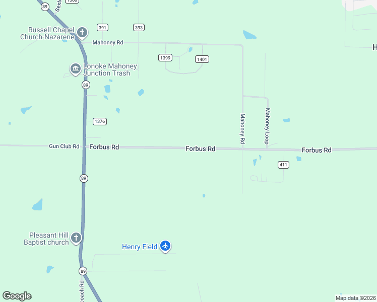 map of restaurants, bars, coffee shops, grocery stores, and more near 324 Forbus Road in Cabot