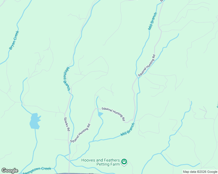 map of restaurants, bars, coffee shops, grocery stores, and more near 13 Spring Ridge Trail in Morganton