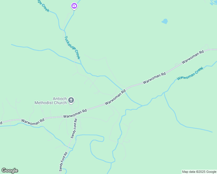 map of restaurants, bars, coffee shops, grocery stores, and more near 94 Tuckaluge Creek Road in Clayton