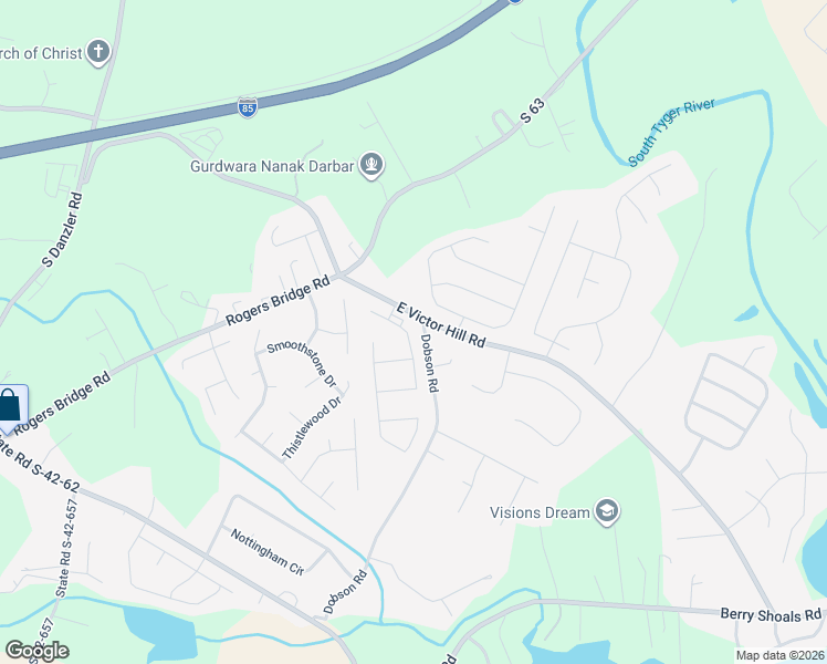 map of restaurants, bars, coffee shops, grocery stores, and more near 218 Golden Bear Walk in Duncan