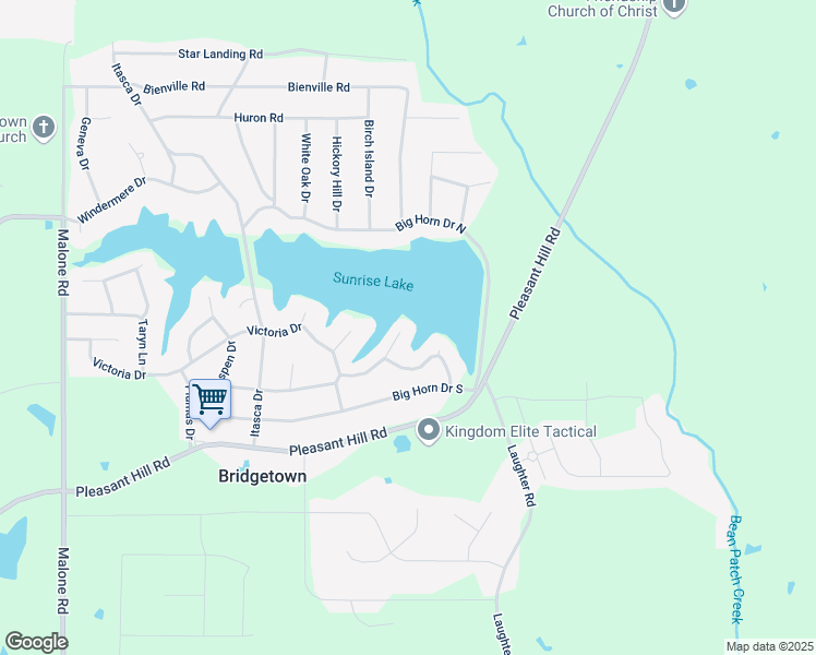 map of restaurants, bars, coffee shops, grocery stores, and more near 2304 Tahoe Cove in DeSoto County