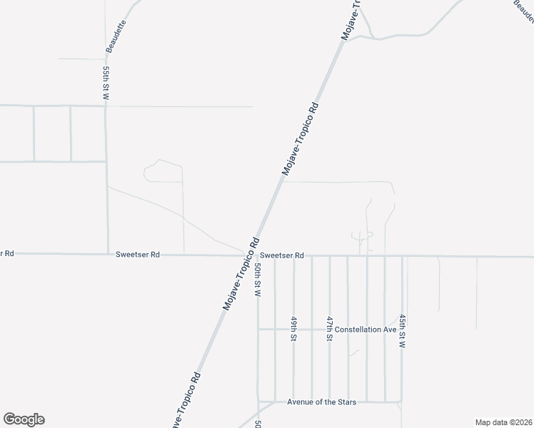 map of restaurants, bars, coffee shops, grocery stores, and more near Mojave-Tropico Road in Rosamond