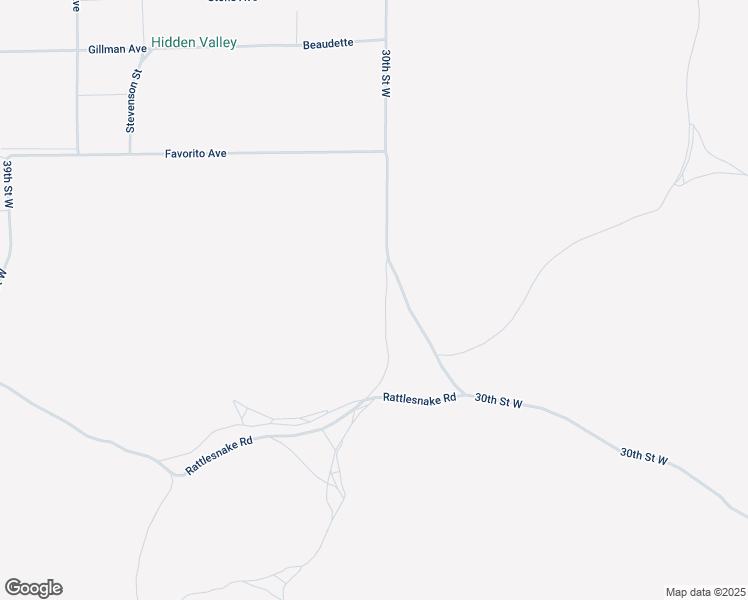map of restaurants, bars, coffee shops, grocery stores, and more near 30th Street West in Rosamond