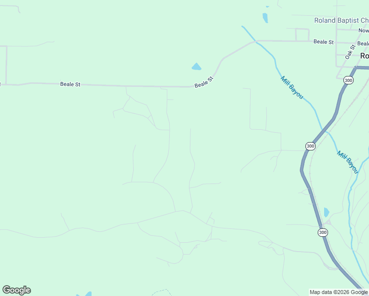 map of restaurants, bars, coffee shops, grocery stores, and more near 17104 Valley View Loop in Roland