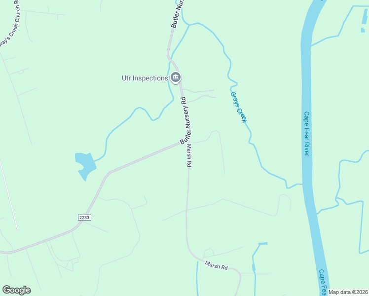 map of restaurants, bars, coffee shops, grocery stores, and more near 5018 Marsh Road in Fayetteville