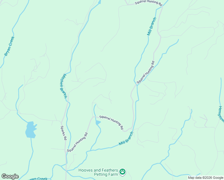 map of restaurants, bars, coffee shops, grocery stores, and more near 13 Spring Ridge Trail in Morganton