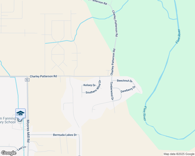 map of restaurants, bars, coffee shops, grocery stores, and more near 200 Southern Wind Drive in New Market