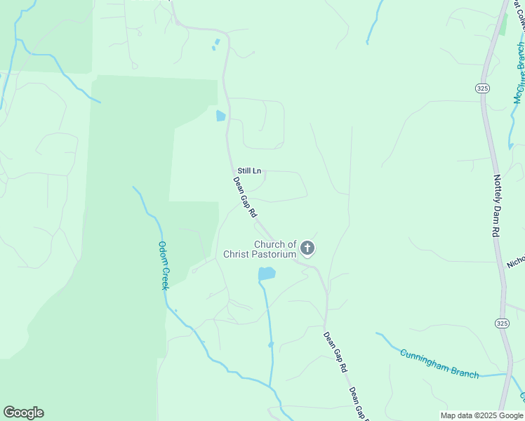 map of restaurants, bars, coffee shops, grocery stores, and more near 1333 Dean Gap Road in Blairsville