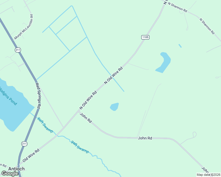 map of restaurants, bars, coffee shops, grocery stores, and more near 1140 North Old Wire Road in Shannon