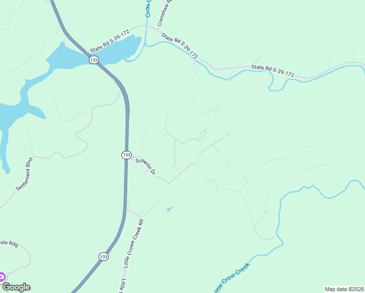 map of restaurants, bars, coffee shops, grocery stores, and more near 210 Cliffside Trail in Pickens