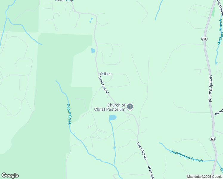 map of restaurants, bars, coffee shops, grocery stores, and more near 1333 Dean Gap Road in Blairsville
