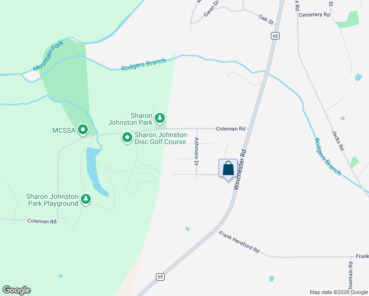map of restaurants, bars, coffee shops, grocery stores, and more near 104 Coppersmith Circle in New Market