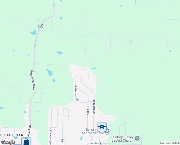 map of restaurants, bars, coffee shops, grocery stores, and more near 3024 Miracle Heights Court in Sherwood