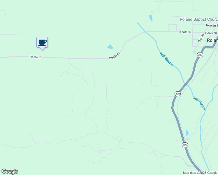 map of restaurants, bars, coffee shops, grocery stores, and more near 17114 Valley View Loop in Roland