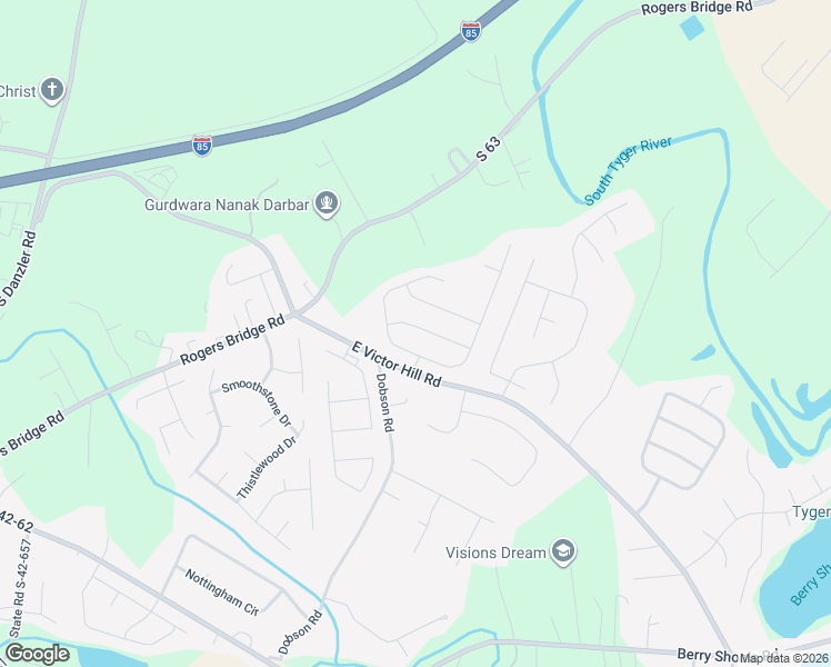 map of restaurants, bars, coffee shops, grocery stores, and more near 737 Stilmore Drive in Duncan