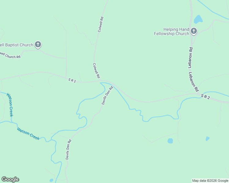 map of restaurants, bars, coffee shops, grocery stores, and more near 43 Devils Den Road in Epworth