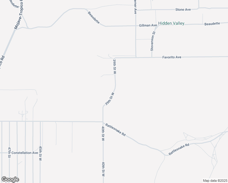 map of restaurants, bars, coffee shops, grocery stores, and more near 39th Street West in Rosamond