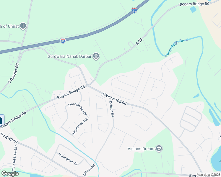 map of restaurants, bars, coffee shops, grocery stores, and more near 439 Torrington Drive in Duncan