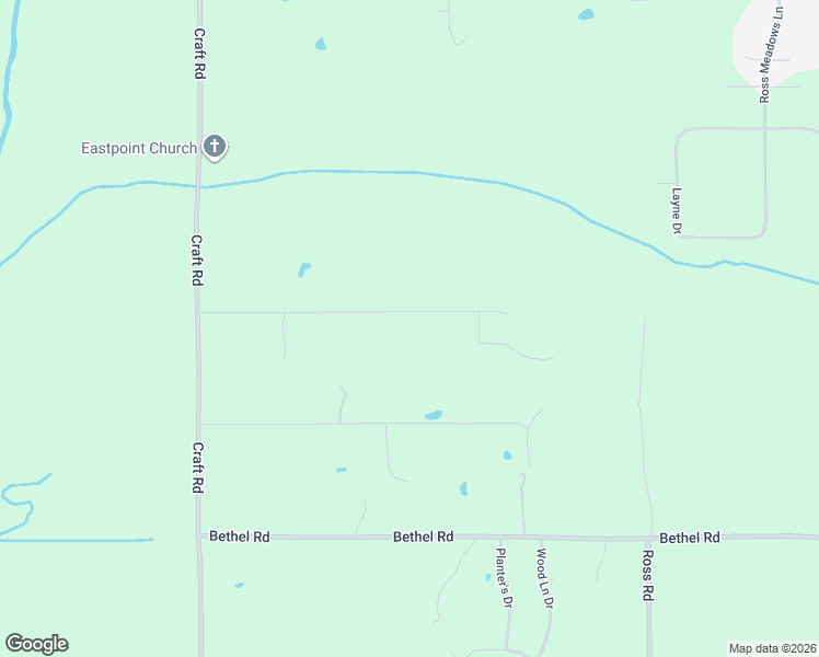 map of restaurants, bars, coffee shops, grocery stores, and more near 7433 McElroy Road in Olive Branch