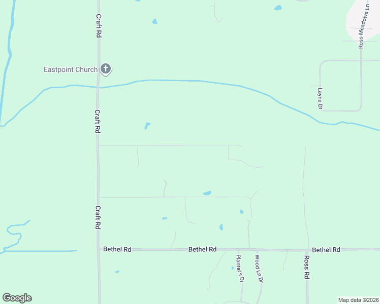 map of restaurants, bars, coffee shops, grocery stores, and more near 7433 McElroy Road in Olive Branch