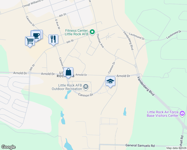 map of restaurants, bars, coffee shops, grocery stores, and more near 4150 Arnold Drive in Jacksonville
