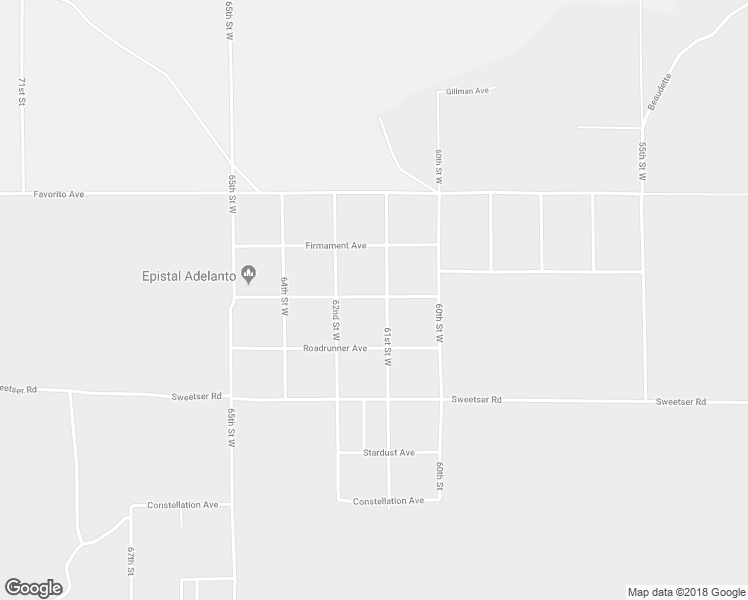 map of restaurants, bars, coffee shops, grocery stores, and more near 5237 61st Street West in Rosamond