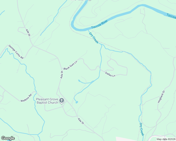 map of restaurants, bars, coffee shops, grocery stores, and more near 2-398 Dallas Lane in Blue Ridge