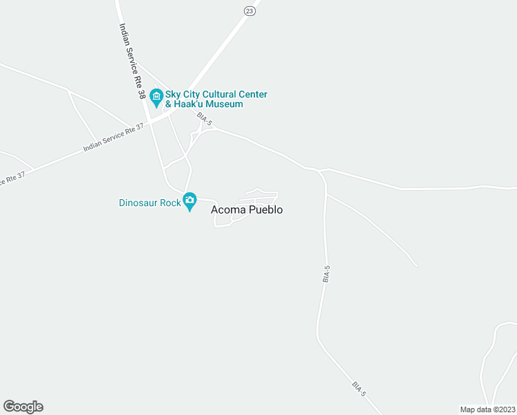 map of restaurants, bars, coffee shops, grocery stores, and more near 32 Indian Rd in Acoma Pueblo