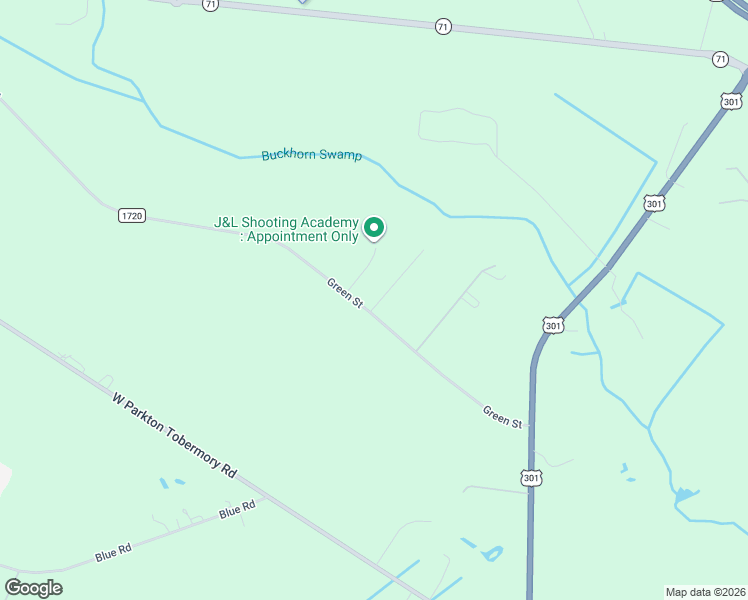 map of restaurants, bars, coffee shops, grocery stores, and more near 488 Green Street in Parkton