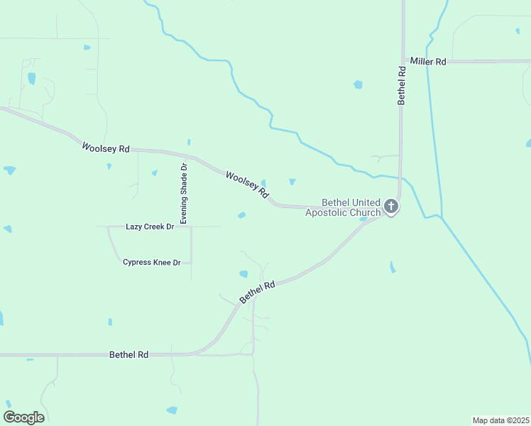 map of restaurants, bars, coffee shops, grocery stores, and more near 10585 Woolsey Road in Olive Branch