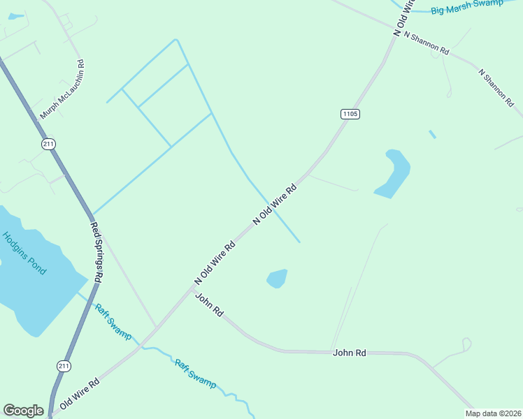 map of restaurants, bars, coffee shops, grocery stores, and more near 1140 North Old Wire Road in Shannon