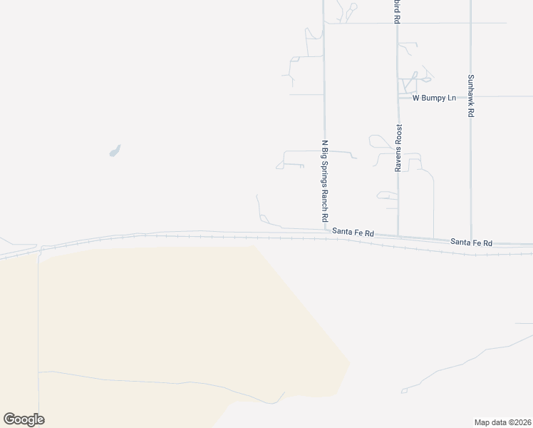 map of restaurants, bars, coffee shops, grocery stores, and more near 3300 Santa Fe Road in Paulden