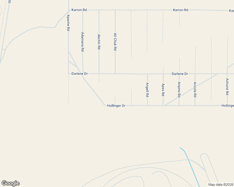 map of restaurants, bars, coffee shops, grocery stores, and more near 11330 Ali-Chuk Road in Yucca