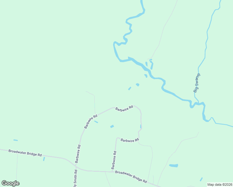 map of restaurants, bars, coffee shops, grocery stores, and more near 3366 Barbwire Rd in Roseboro