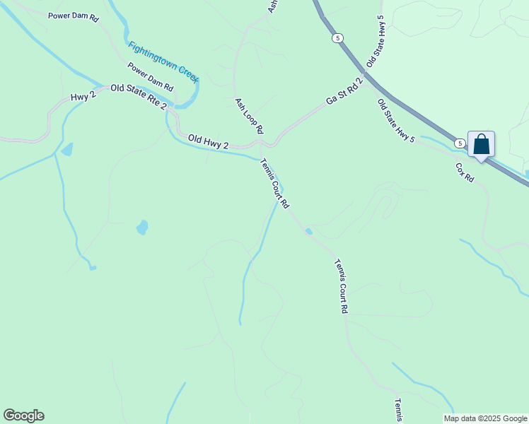 map of restaurants, bars, coffee shops, grocery stores, and more near 124 Sun Rock Mountain Road in Blue Ridge