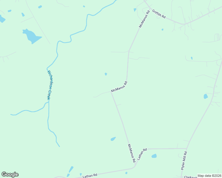 map of restaurants, bars, coffee shops, grocery stores, and more near 4113 McManus Road in Monroe