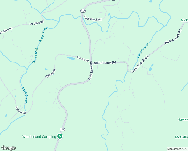 map of restaurants, bars, coffee shops, grocery stores, and more near 779 Georgia 157 in Lookout Mountain