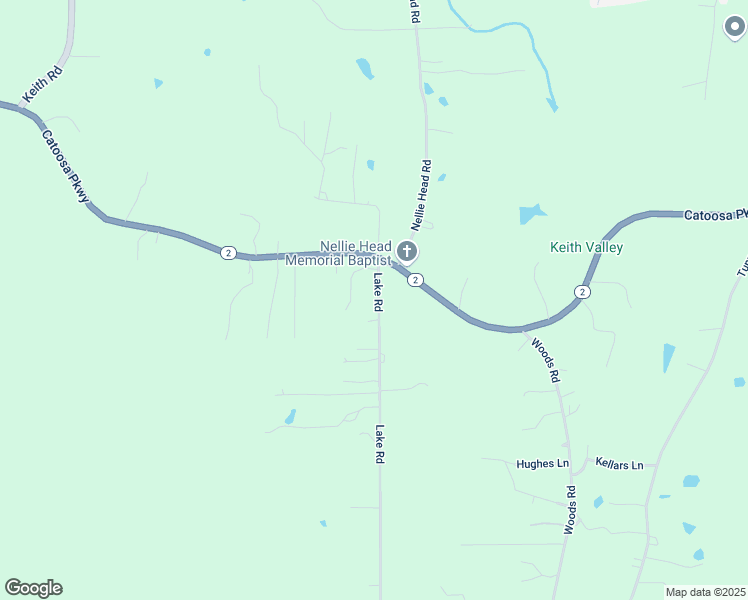 map of restaurants, bars, coffee shops, grocery stores, and more near 2919 Lake Road in Tunnel Hill