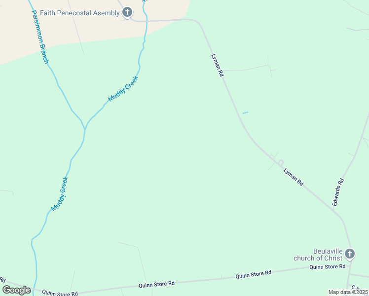 map of restaurants, bars, coffee shops, grocery stores, and more near Lyman Road in Beulaville