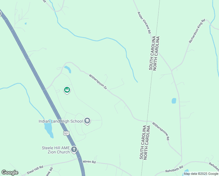 map of restaurants, bars, coffee shops, grocery stores, and more near 6511 Witherspoon Drive in Lancaster