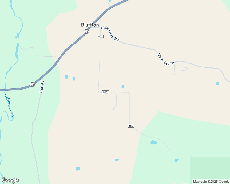 map of restaurants, bars, coffee shops, grocery stores, and more near 10643 Vera King Lane in Bluffton