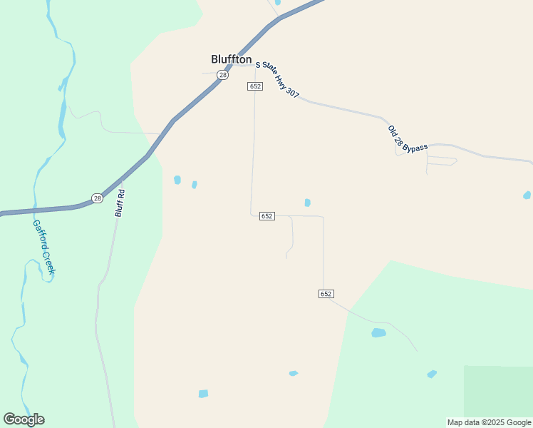 map of restaurants, bars, coffee shops, grocery stores, and more near 10643 Vera King Lane in Bluffton