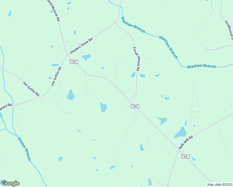 map of restaurants, bars, coffee shops, grocery stores, and more near 3410 Old Pageland Monroe Road in Monroe