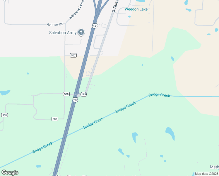 map of restaurants, bars, coffee shops, grocery stores, and more near 2102 South Tate Street in Corinth