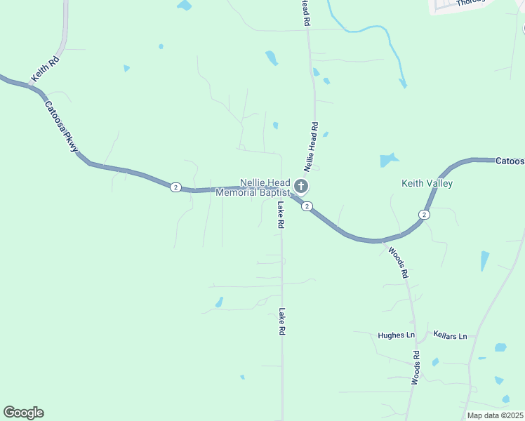 map of restaurants, bars, coffee shops, grocery stores, and more near 2919 Lake Road in Tunnel Hill
