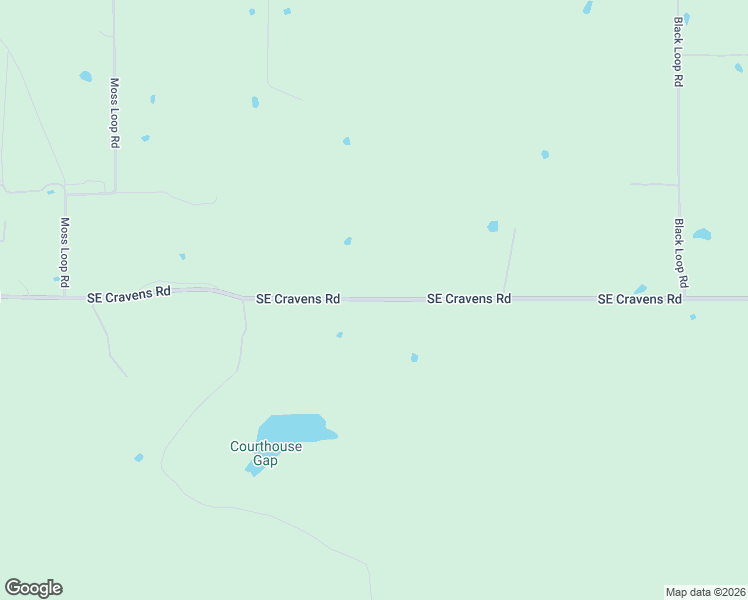 map of restaurants, bars, coffee shops, grocery stores, and more near Southeast Cravens Road in Wilburton
