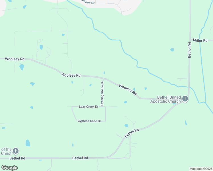 map of restaurants, bars, coffee shops, grocery stores, and more near 10245 Woolsey Road in Olive Branch