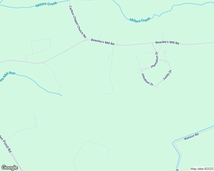 map of restaurants, bars, coffee shops, grocery stores, and more near 853 Beasley's Mill Road in Warsaw
